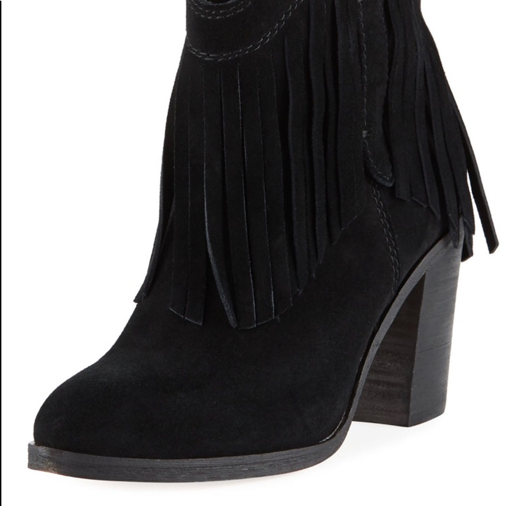 Splendid "Carden" Western-style suede